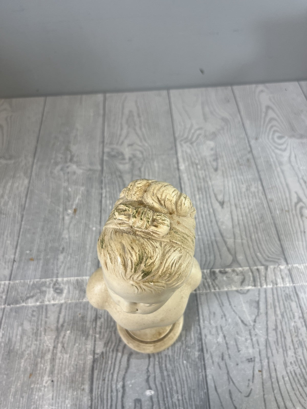 Vintage 1970s ABCO Girl Bust Alexander Backer Bust of Girl Sculpture