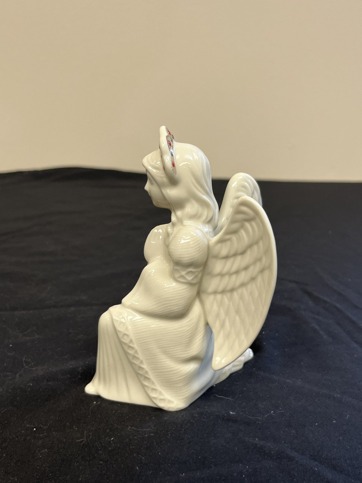 Vintage Lenox China Jewels Collection Nativity Kneeling Angel Figurine