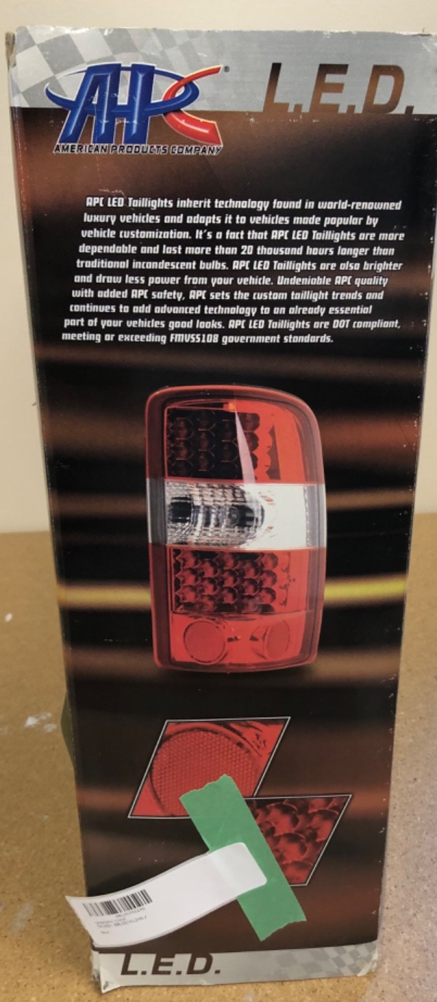 American Products Company LED Taillights for a 99-05 Chevy Suburban - In Box