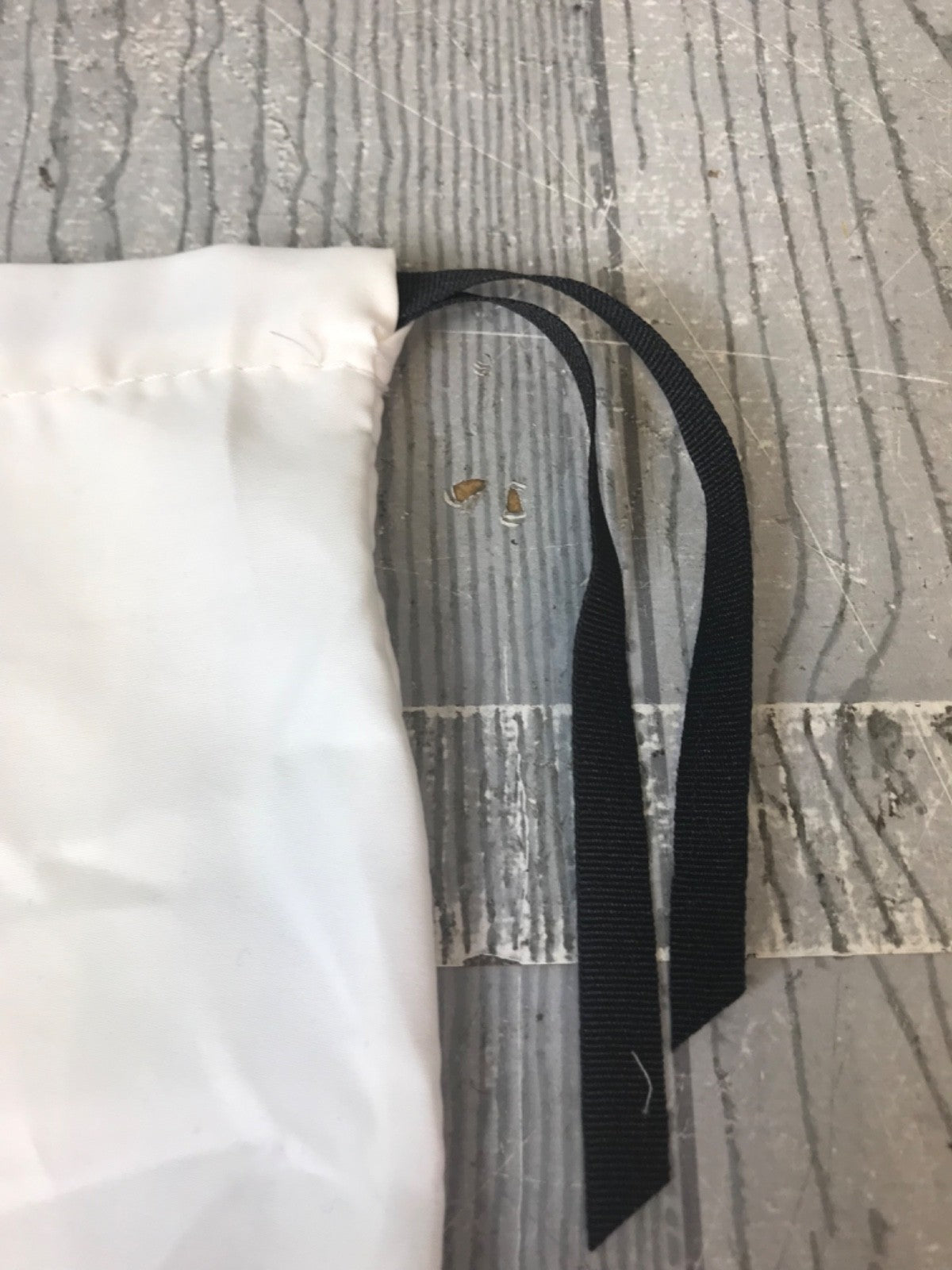 Gucci Dust Bag Ivory Satin Drawstring Storage Travel Dust Bag - 10" x 9.5"