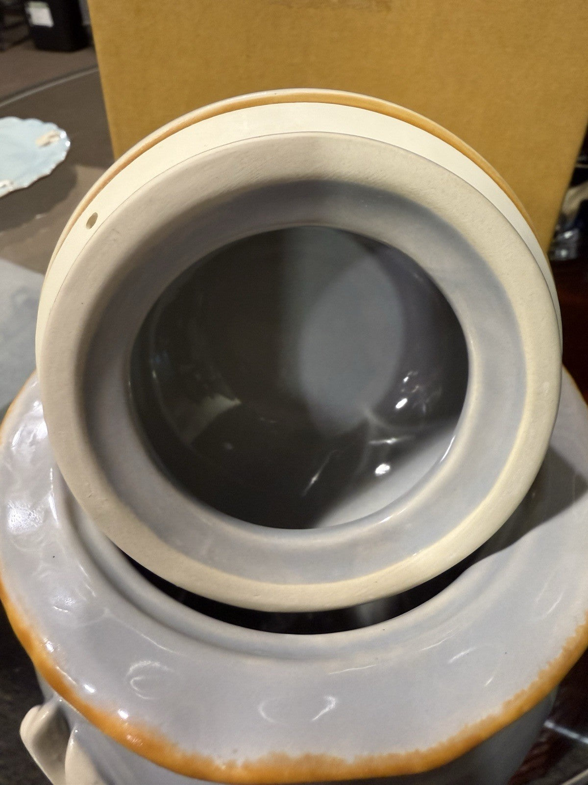 Carmel Ceramica Cat Treat Jar New In Box Buy In Bulk And Save!