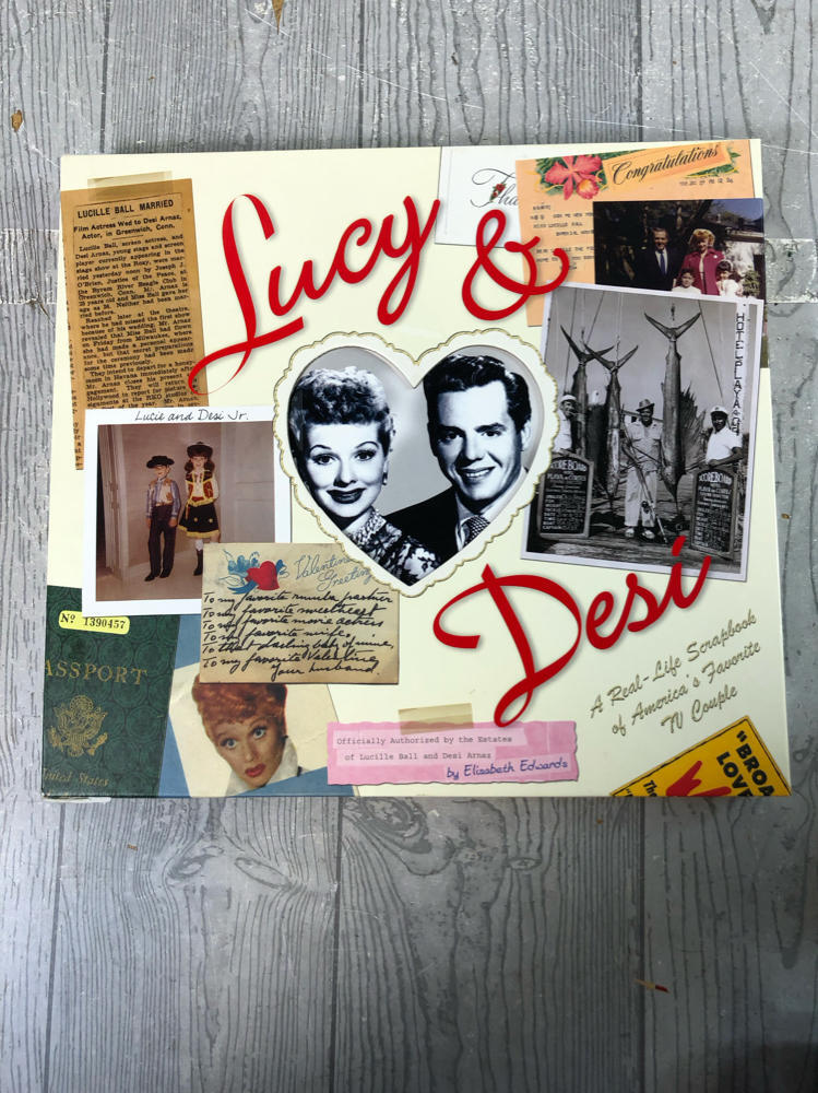 I Love Lucy: Lucy & Desi Scrapbook Real Life Letters & Photographs from Couple