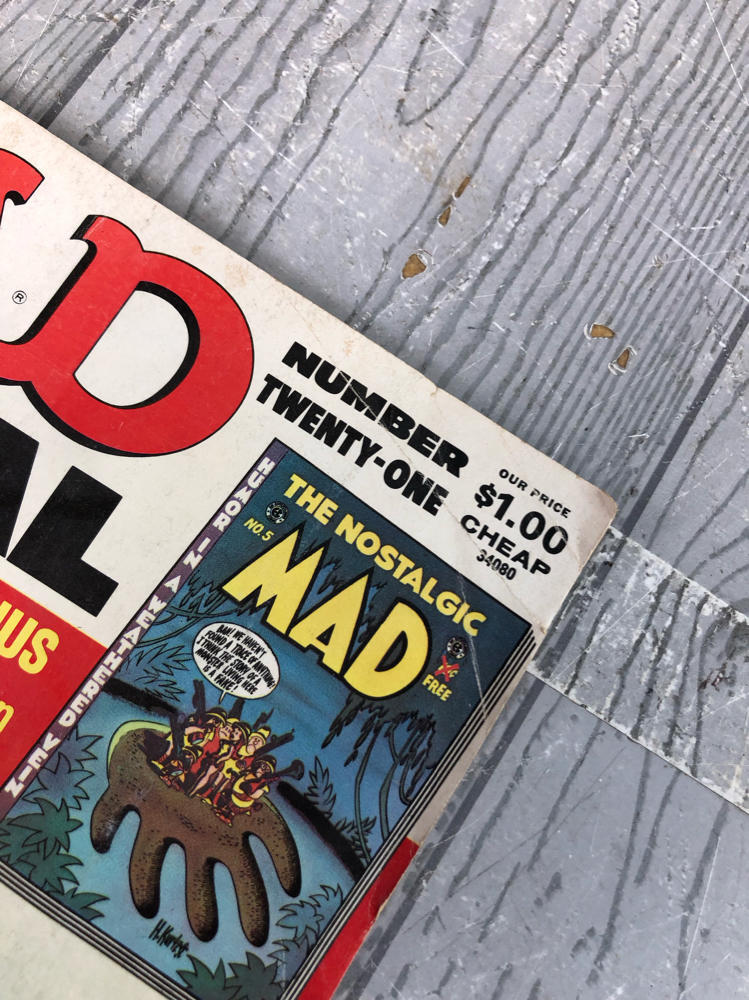 Vintage Mad Magazine Special Issue #21, September 1976 Tarzan Wonder Woman
