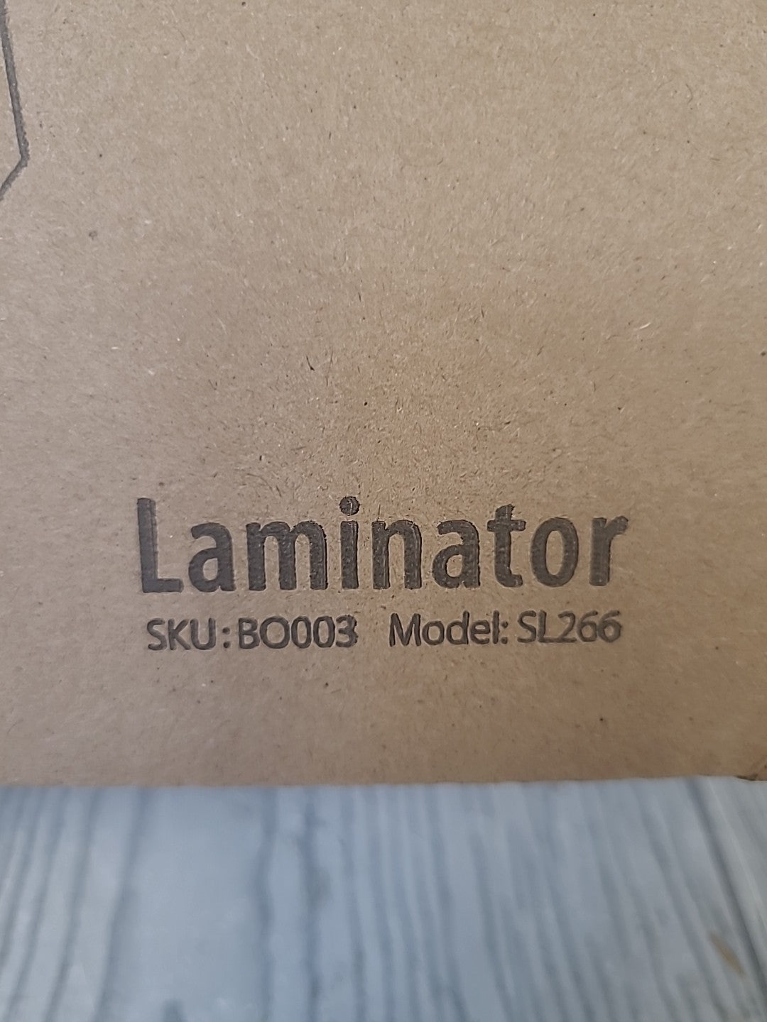 New Buyounger A4 Laminator Model SL266 with Hot and Cold Settings - In Box