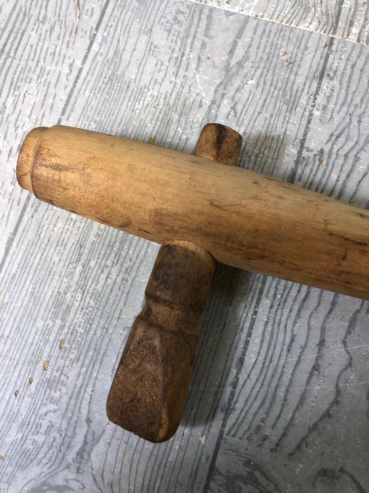 Primitive Wooden Beer Whiskey Wine Barrel Keg Tap Spigot Bung Primitive