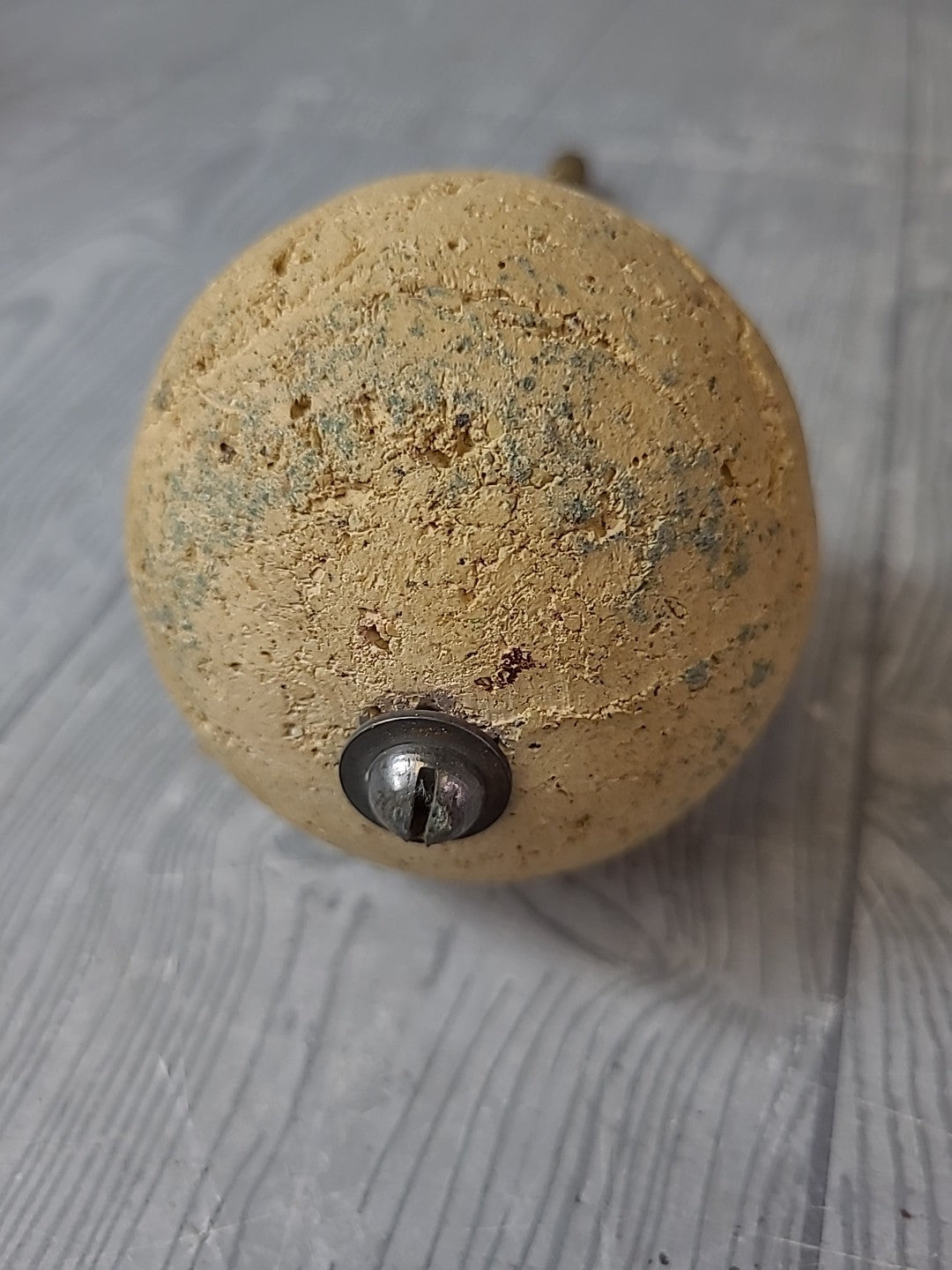 Vintage Brass Firestarter Mortar/ Pestle Kindling Lighter with Lid
