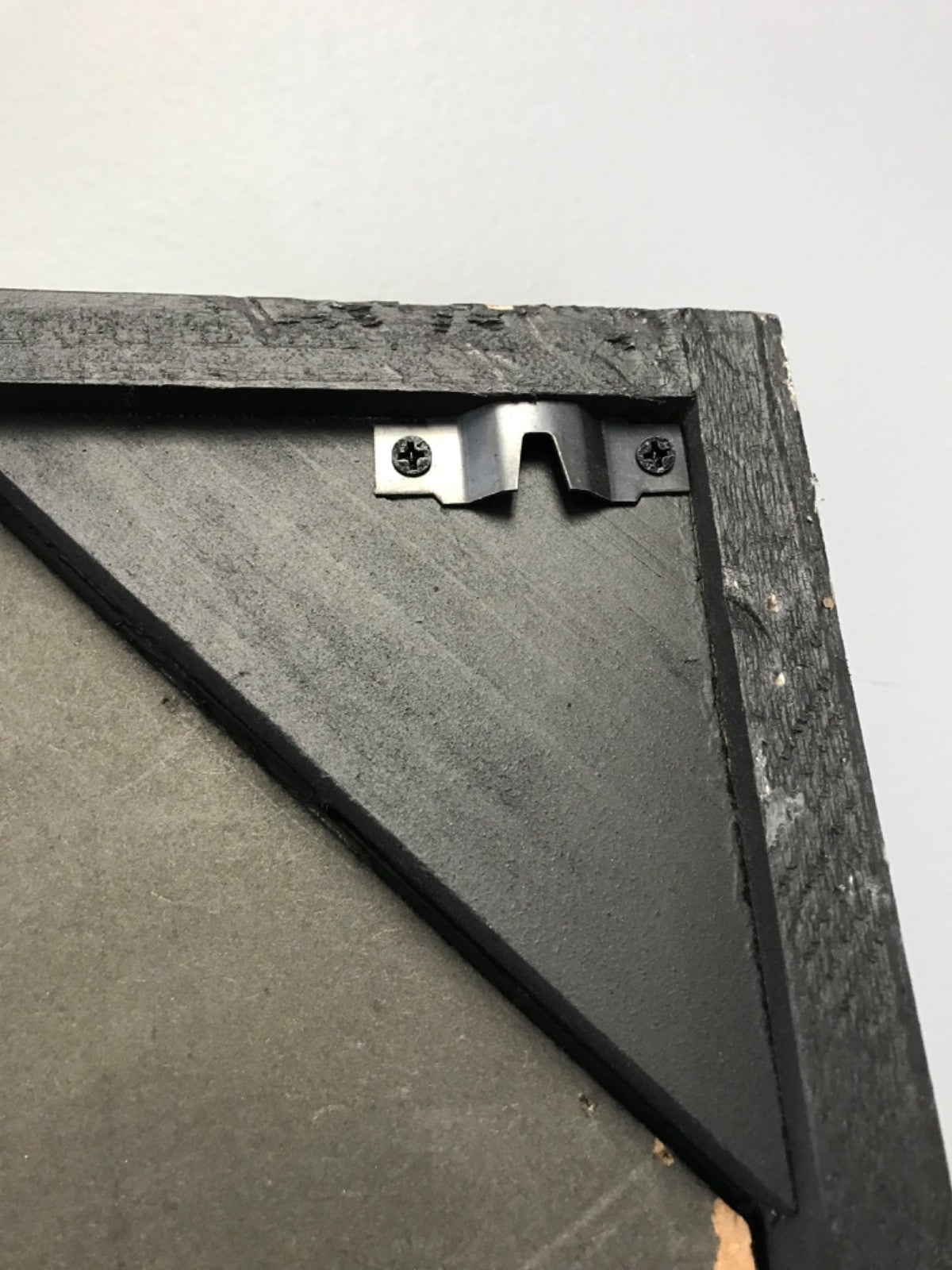 Kirkland's Home Large Mirror with Sculpted Black Frame