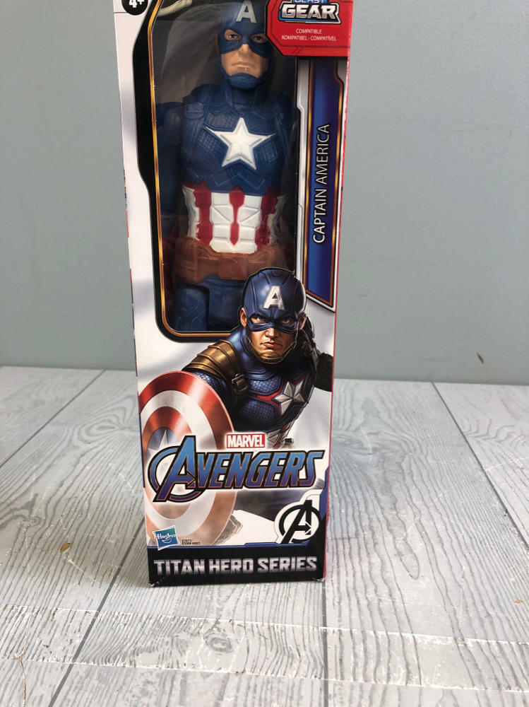 Captain America Action Figure in Unopened Original Box Titan Hero Series