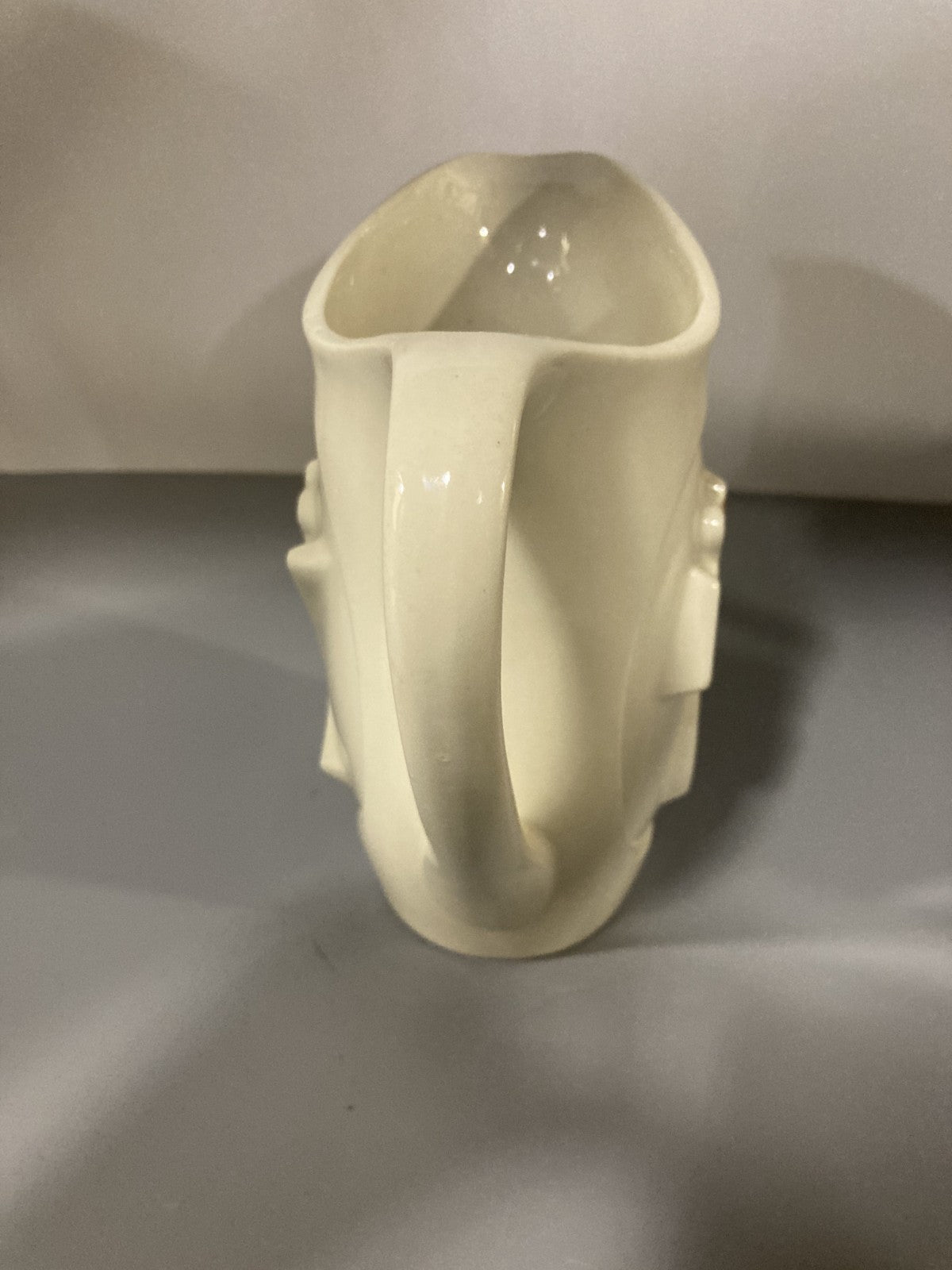 Vintage Collectible Ceramic Liquor Jug/Pitcher Seagram's #7 with Crown Logo