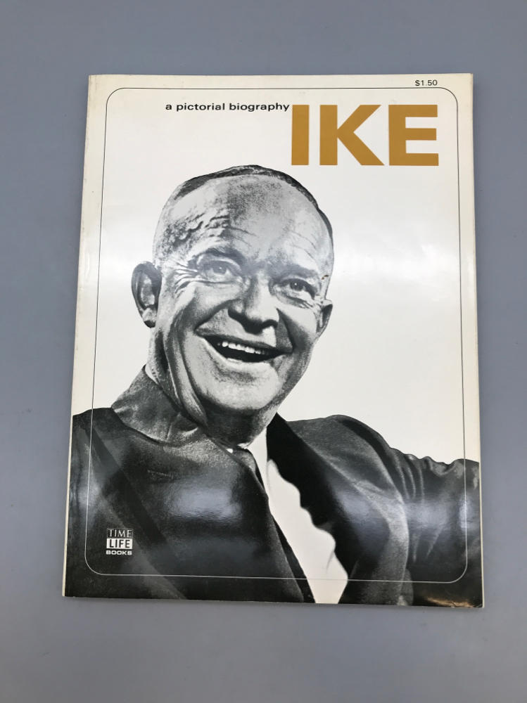 Vintage PICTORIAL BIOGRAPHY IKE by Time Life Books 1969