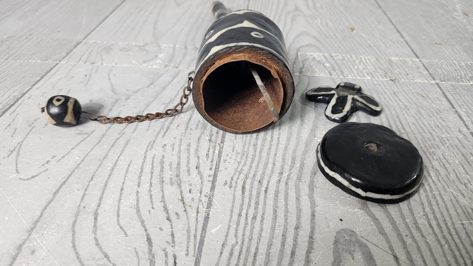 Vintage Tibetan Buddhist Prayer Wheel for Praying, blessing, Meditation, Healing