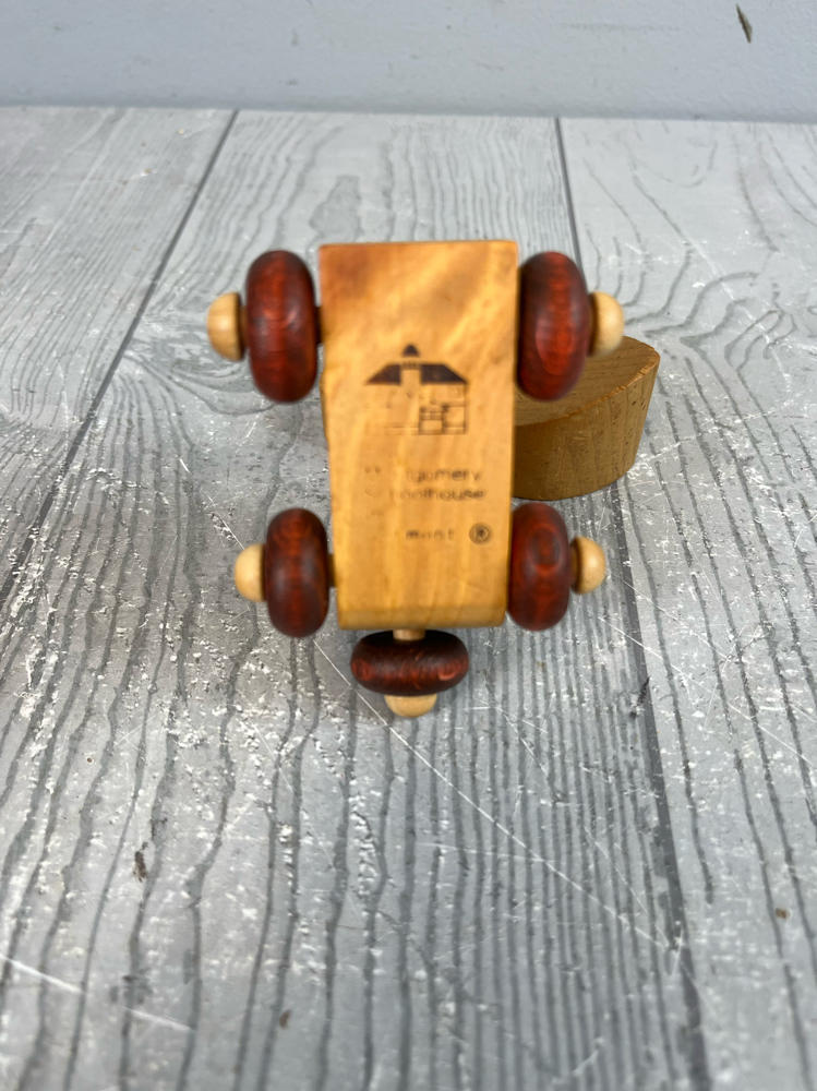 Vintage Montgomery Schoolhouse, Inc Wooden Toy Cars & Trucks Boat Vermont
