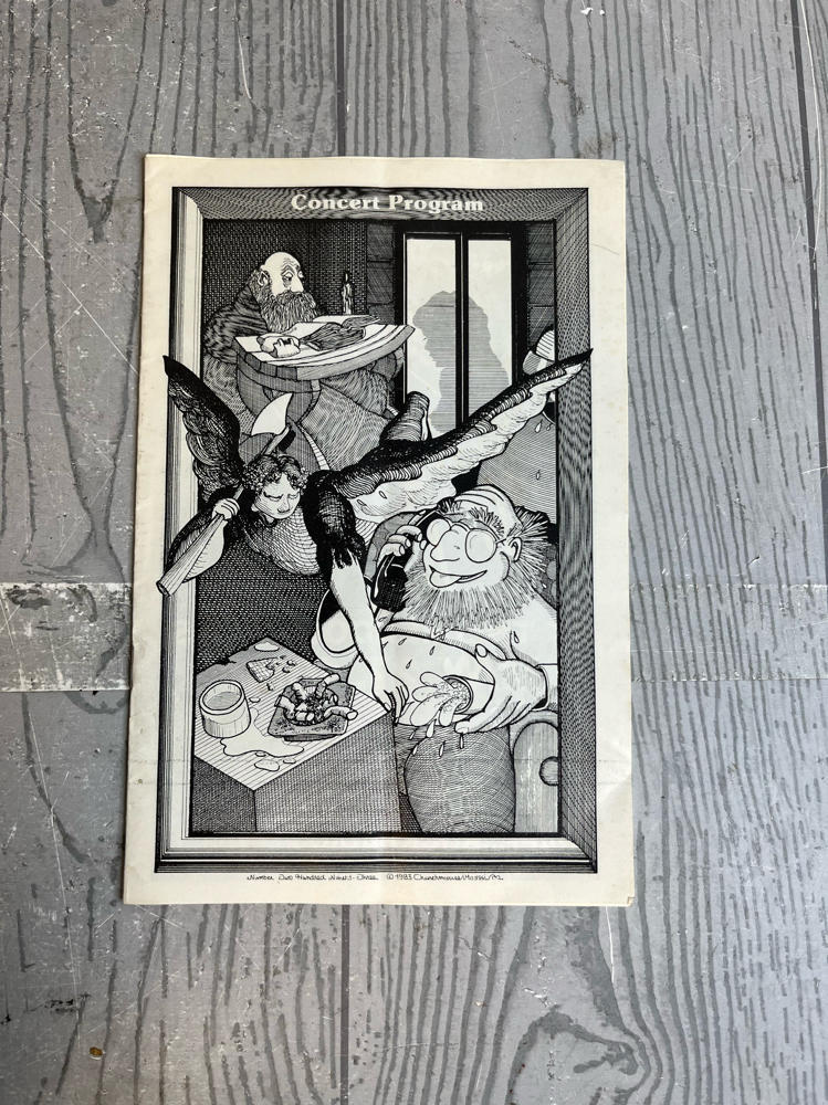 1983 The Kinks Ray Davies Rock & Roll Concert Program Meadowlands Arena Jersey