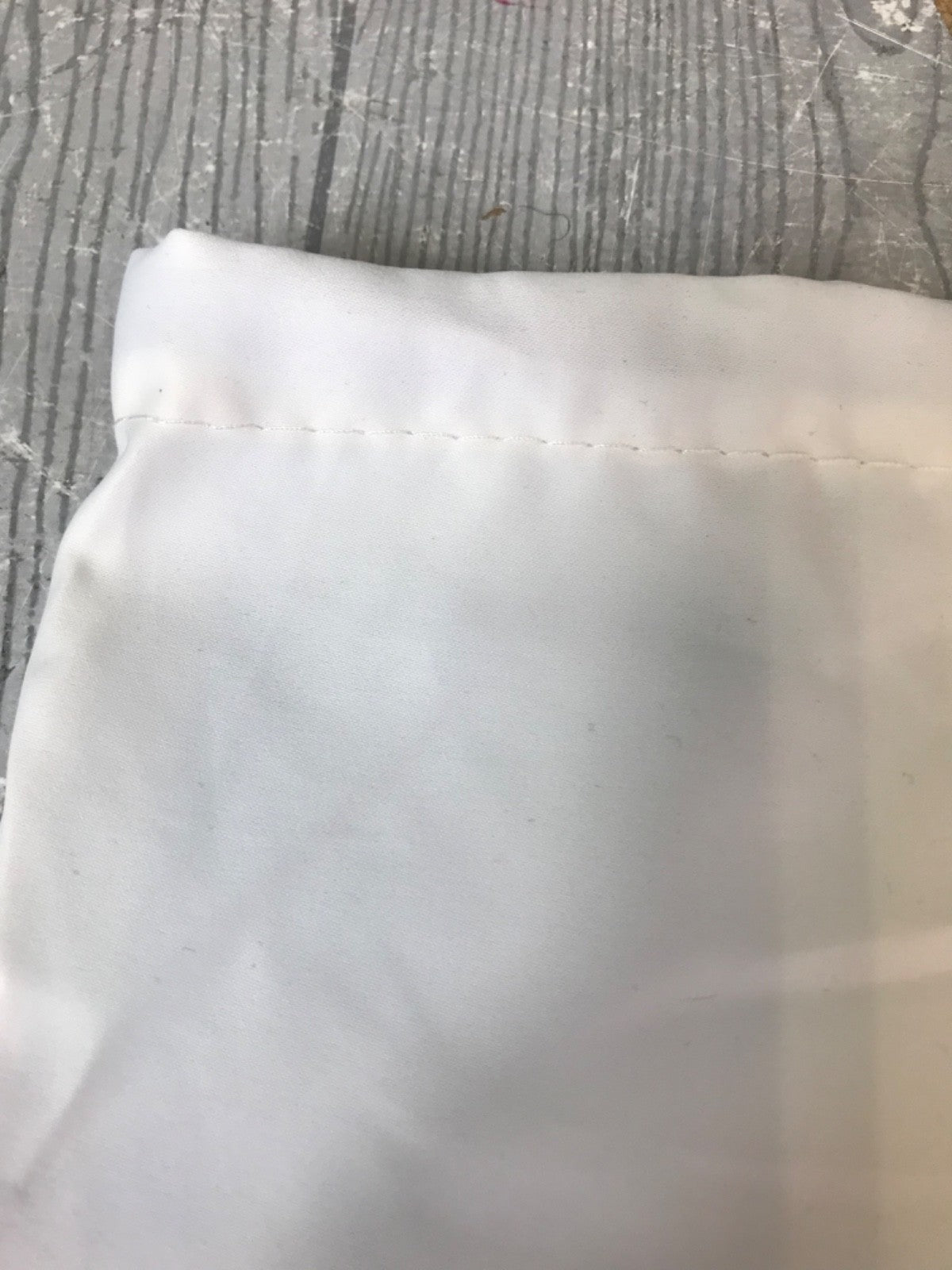 Gucci Dust Bag Ivory Satin Drawstring Storage Travel Dust Bag - 10" x 9.5"