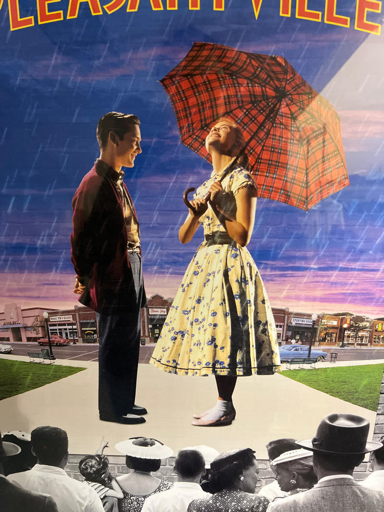 Framed Pleasantville Movie Poster