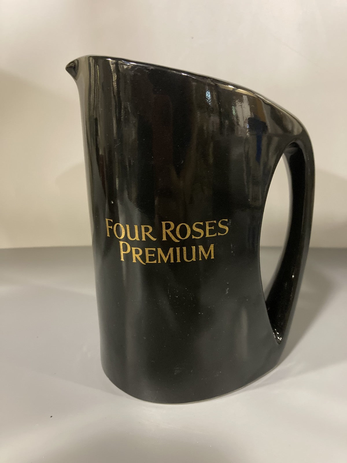 Vintage Collectible Ceramic Liquor Jug/Pitcher Four Roses Premium