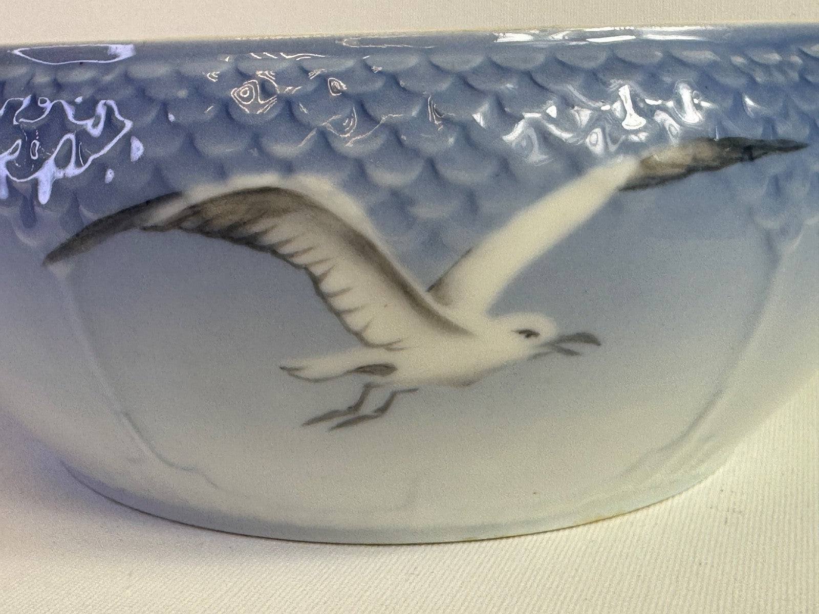 Bing & Grondahl Large Seagull 10" Covered Soup Tureen or Casserole Dish- B & G