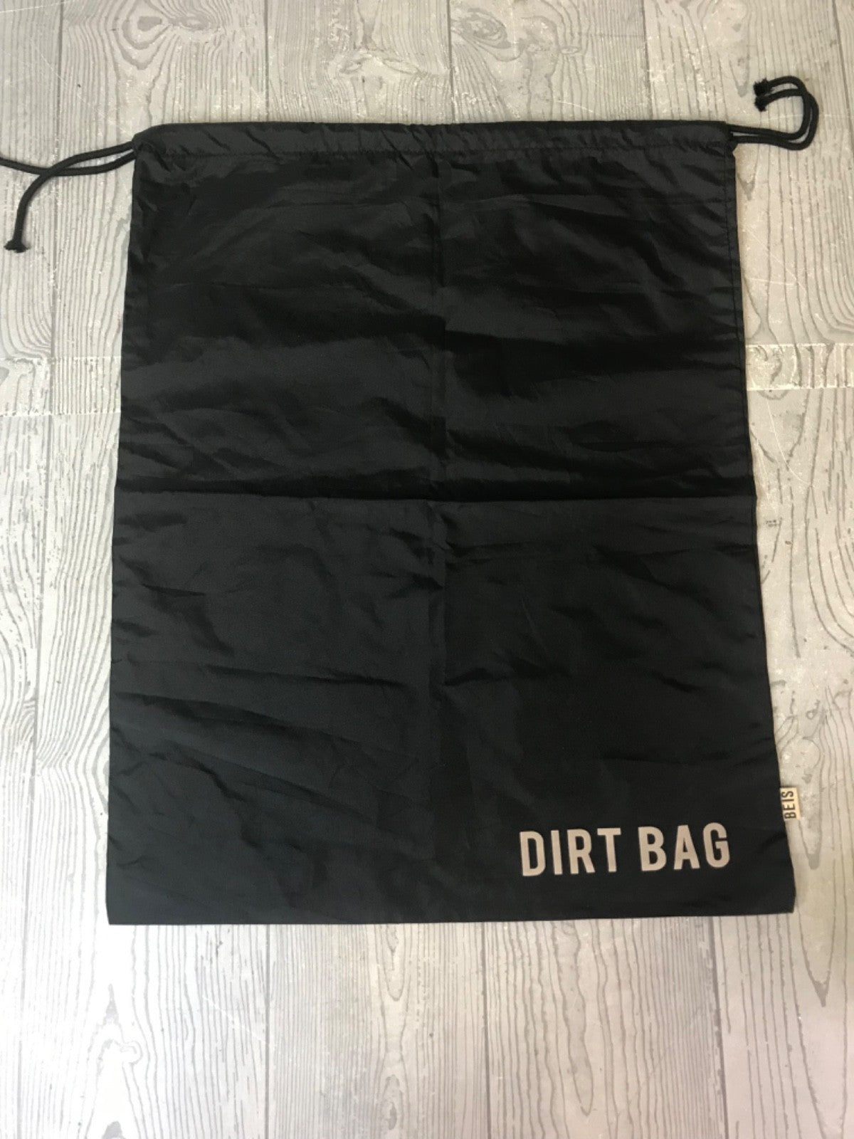 BEIS Black The Original Weekender Travel Bag - Dust Bag - 19.5" x 15"