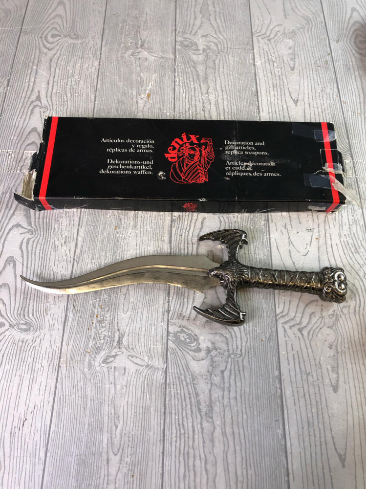 Denix Cosplay Accessory Metal Imitation Sword Elite Keris Dagger Metal Alloy