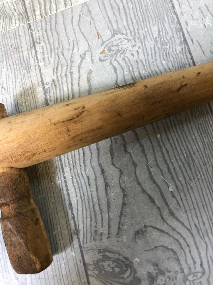 Primitive Wooden Beer Whiskey Wine Barrel Keg Tap Spigot Bung Primitive