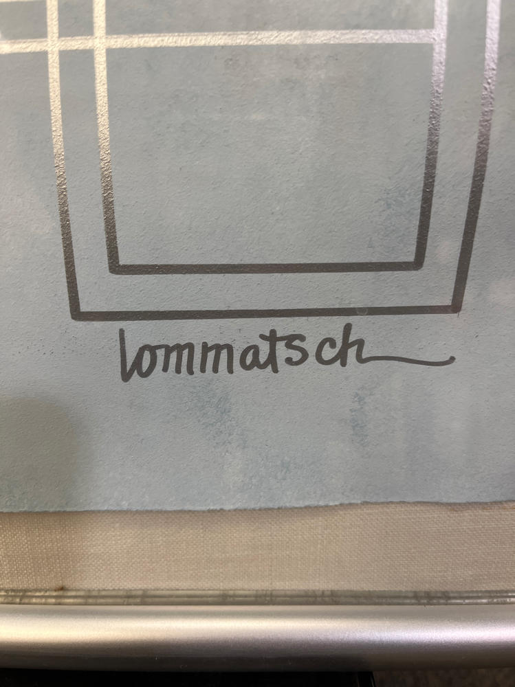 Mixed Media Art in Pastels & Metalics by Lommatsch