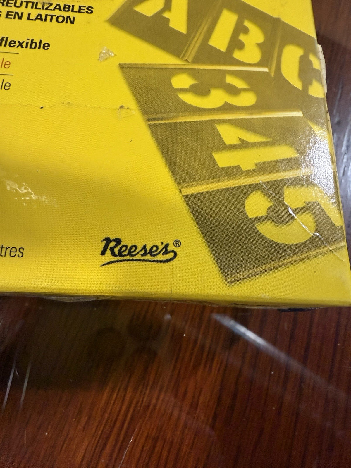 CH Hanson Reusable 15pc Brass Numbers Only Stencils Reese’s