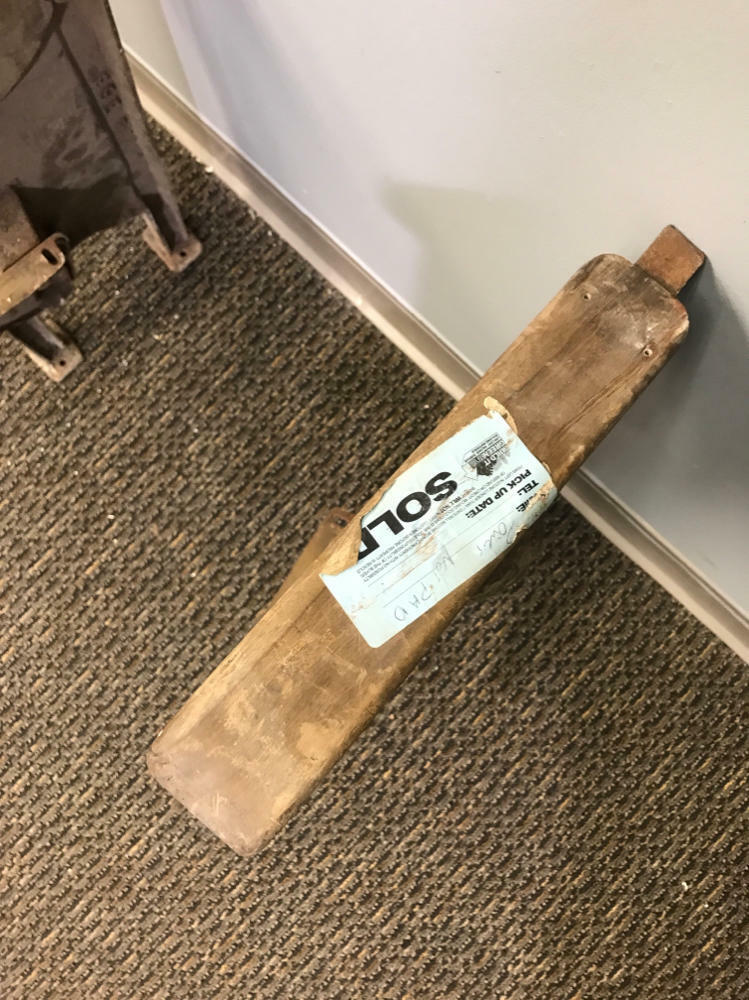 Unique Antique Art Deco Legs From Old Theater Seats - Cool Artwork / Home Decor