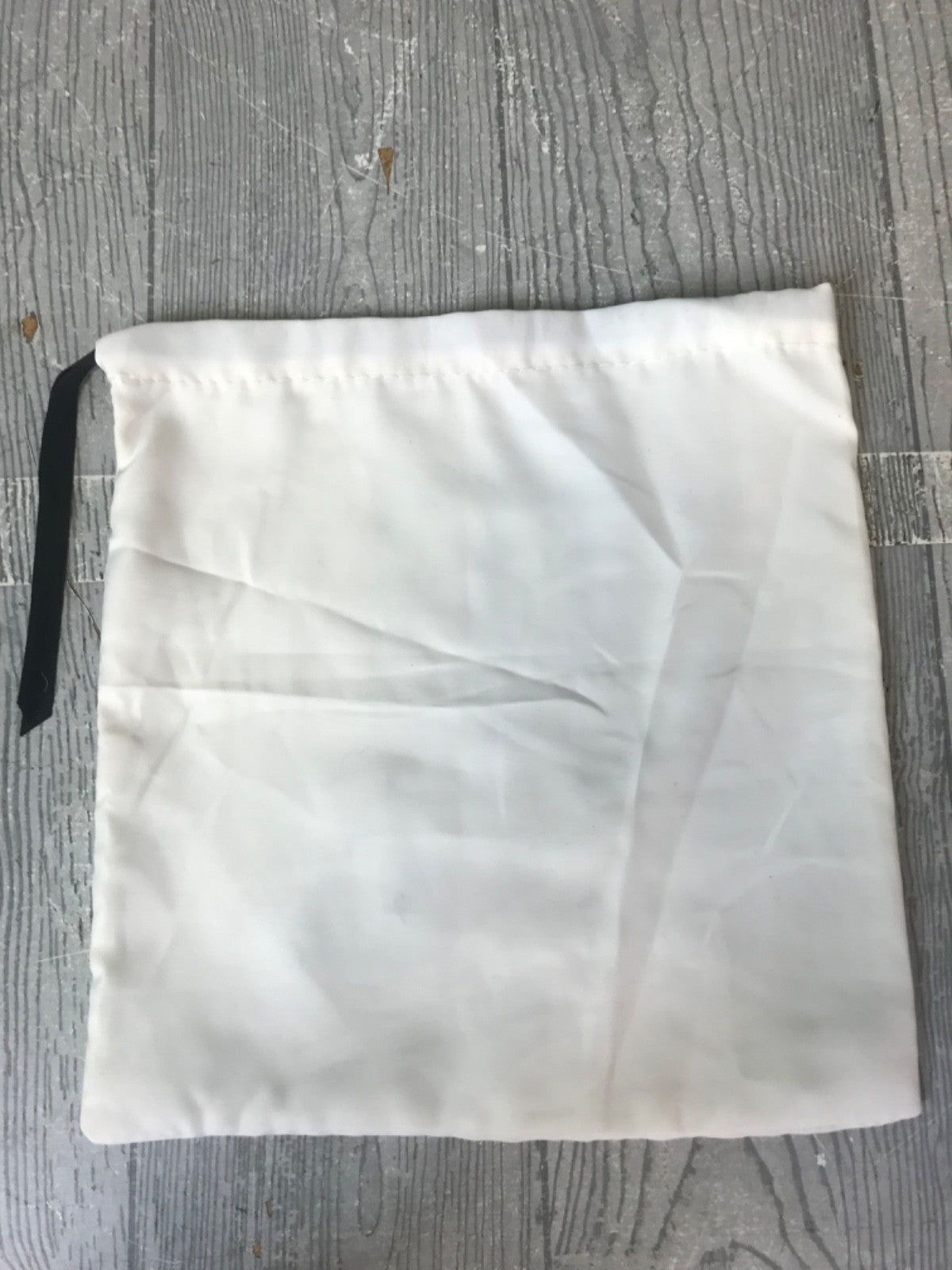 Gucci Dust Bag Ivory Satin Drawstring Storage Travel Dust Bag - 10" x 9.5"
