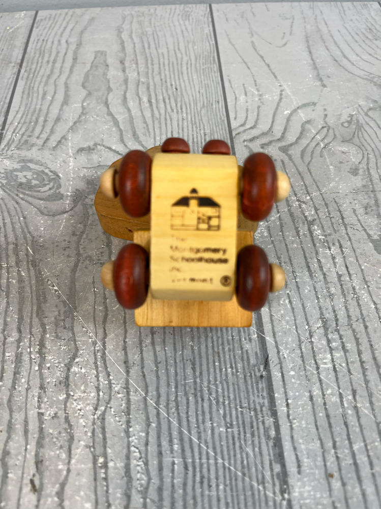 Vintage Montgomery Schoolhouse, Inc Wooden Toy Cars & Trucks Boat Vermont