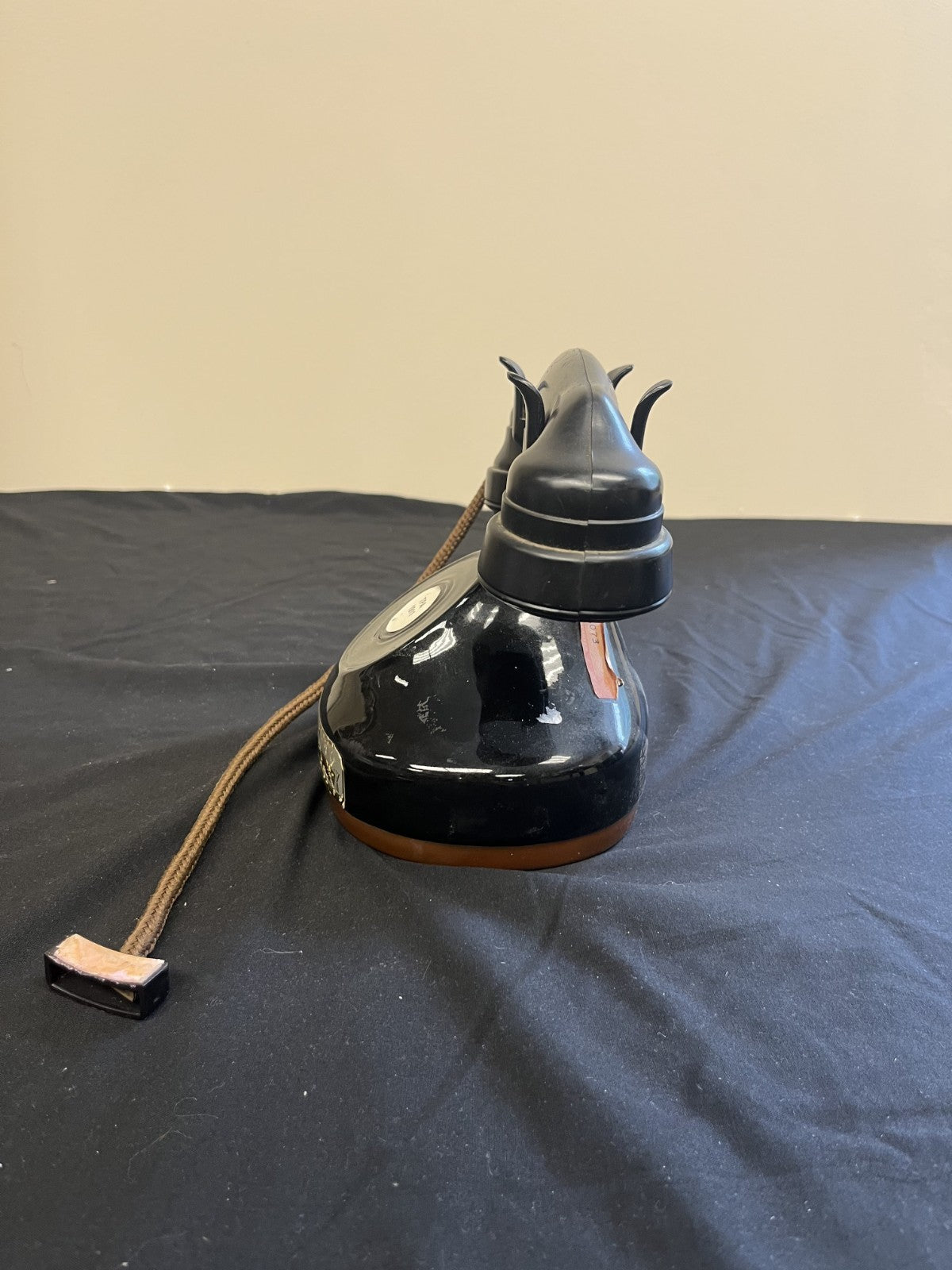Vintage Jim Beam French Telephone Whiskey Decanter Decorative Piece