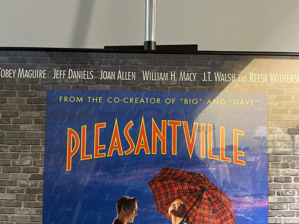 Framed Pleasantville Movie Poster