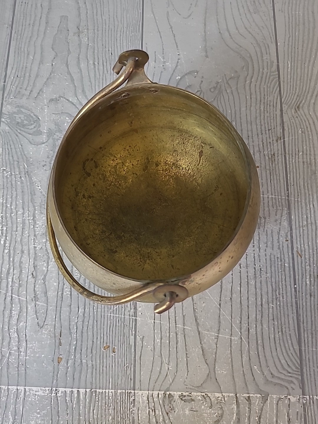 Vintage Brass Firestarter Mortar/ Pestle Kindling Lighter with Lid
