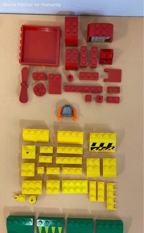 LEGO 1 lbs Lot Assorted Building Bricks for Replacements
