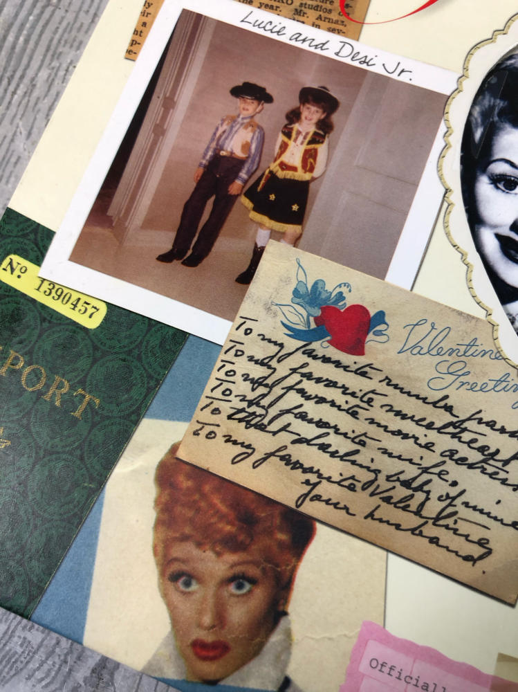 I Love Lucy: Lucy & Desi Scrapbook Real Life Letters & Photographs from Couple