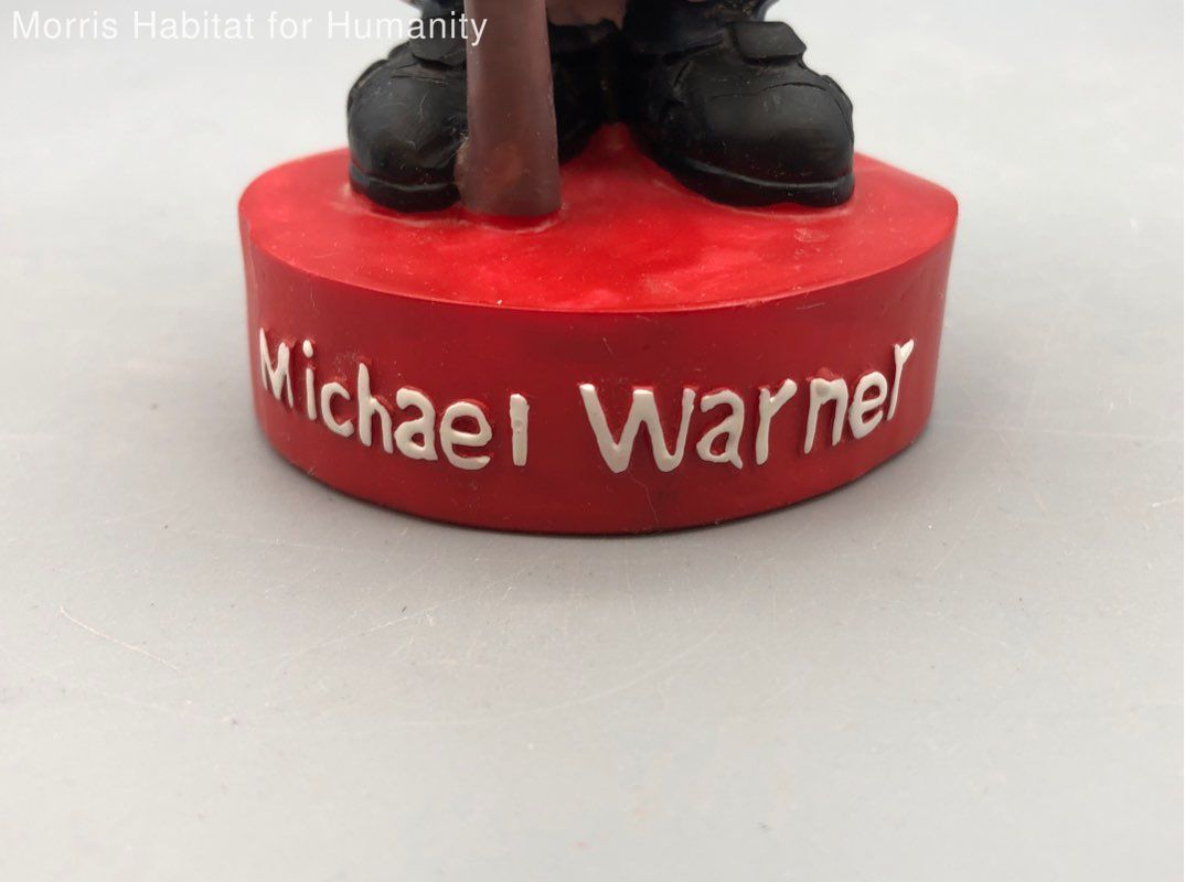 MICHAEL WARNER #8 Bobblehead Somerset Patriots Minor league baseball player