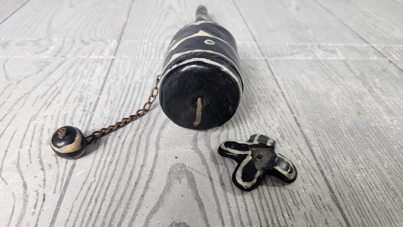 Vintage Tibetan Buddhist Prayer Wheel for Praying, blessing, Meditation, Healing