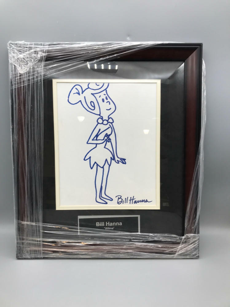 wilma sketch signed by bill hanna - Good