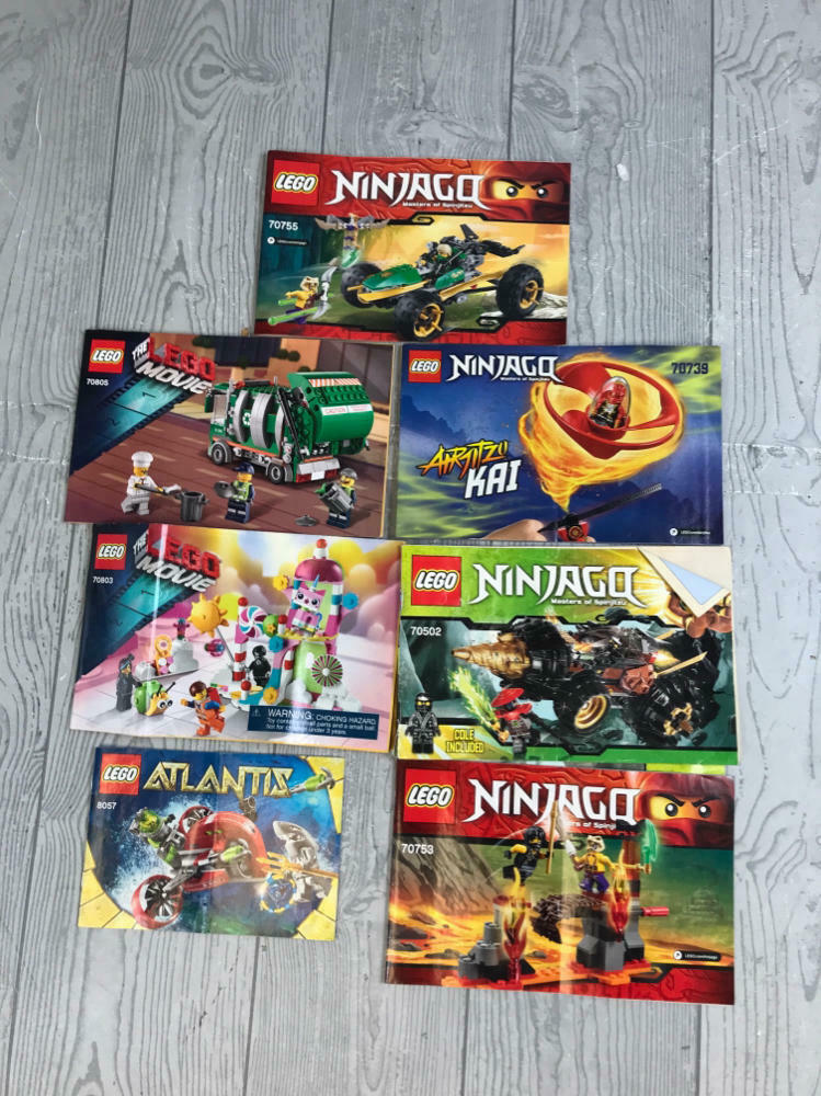 5.4 Pound Lot of Multicolor Mixed Matched Lego Blocks and Pieces - Building Toys - Good