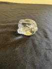 Vintage Baccarat Stamped Standing Crystal Bunny Rabbit Figurine