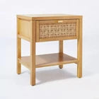 Palmdale Nightstand Woven 1 Drawer - Threshold™ designed with Studio McGee pick up only