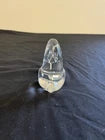 Vintage Baccarat Stamped Standing Crystal Bunny Rabbit Figurine