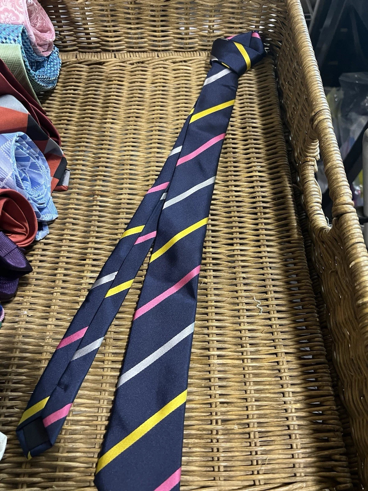 Pack Of 10 Assorted Solid/Print Ties BRAND NEW