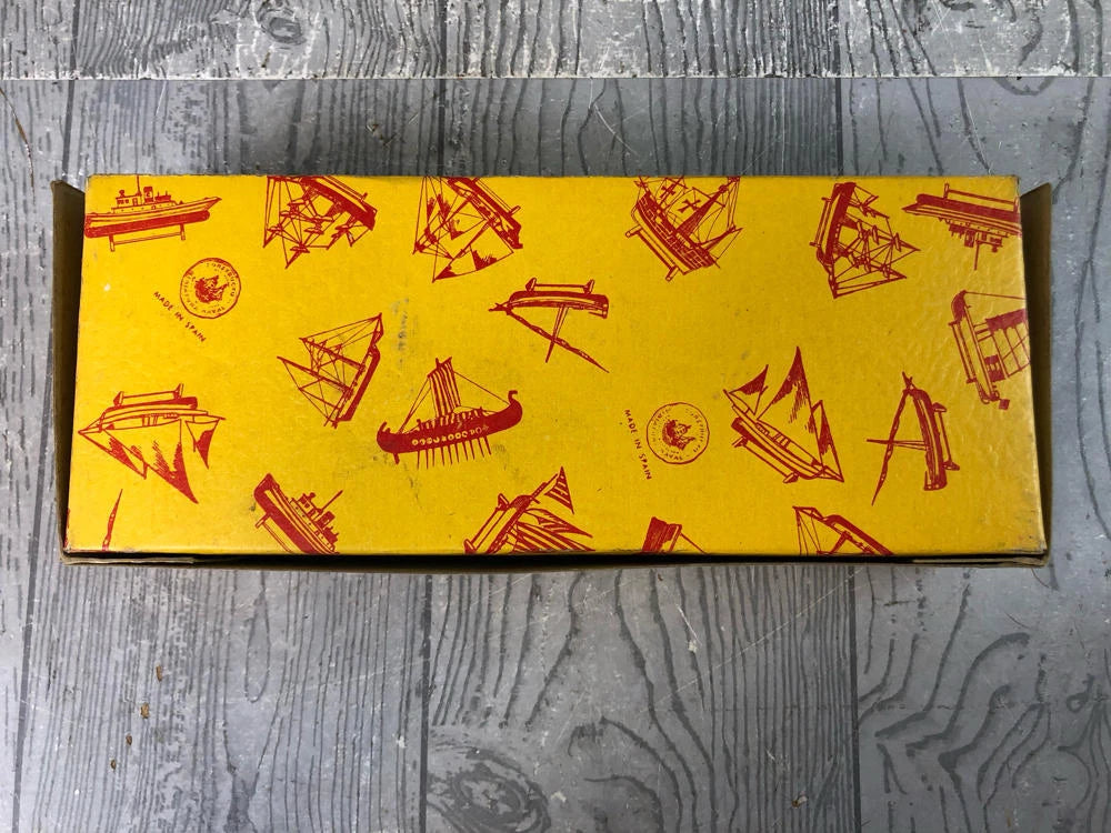 Vintage Constructo Viking Long Ship Model Kit (R-410) Spain in Original Box
