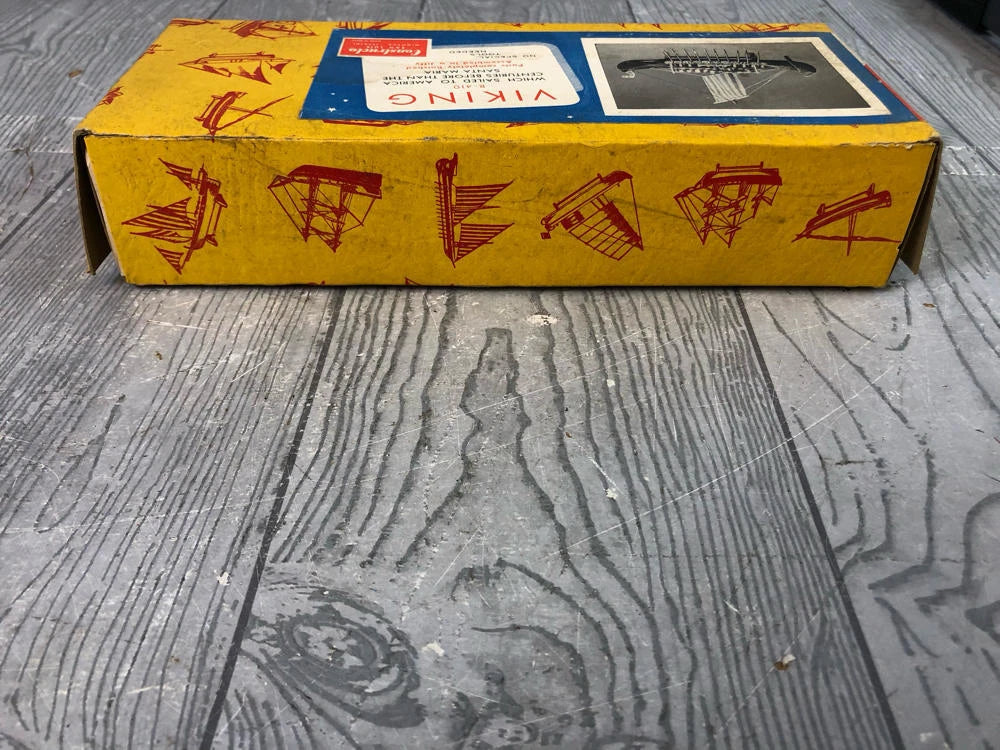 Vintage Constructo Viking Long Ship Model Kit (R-410) Spain in Original Box