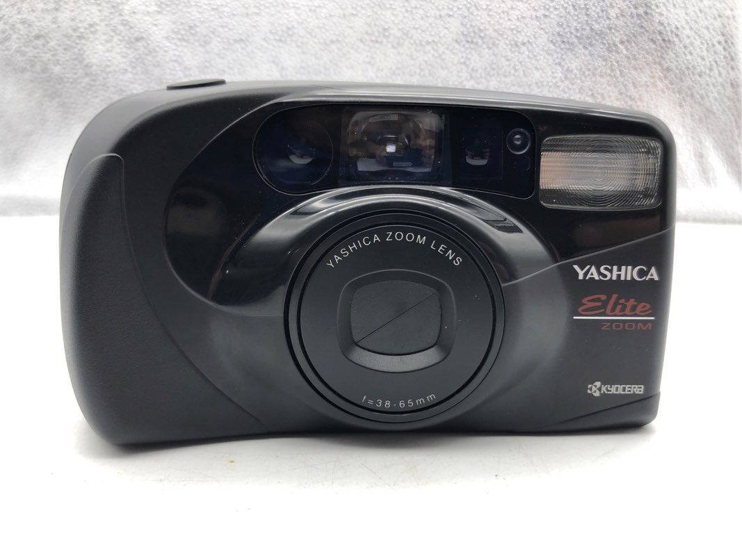 Kyocera Yashica Elite 200M Film Camera with Carrying Case and Red Eye Reduction