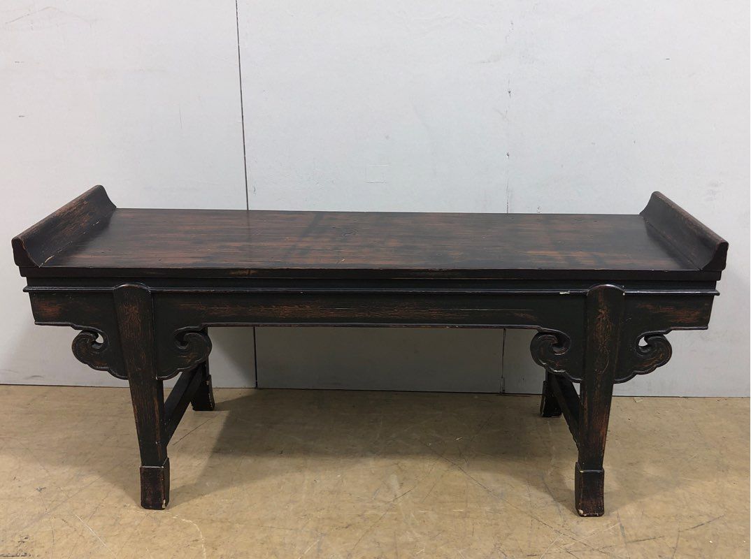 Antique Chinese Black Ming Style Altar Table - Home Furniture - Accent Table