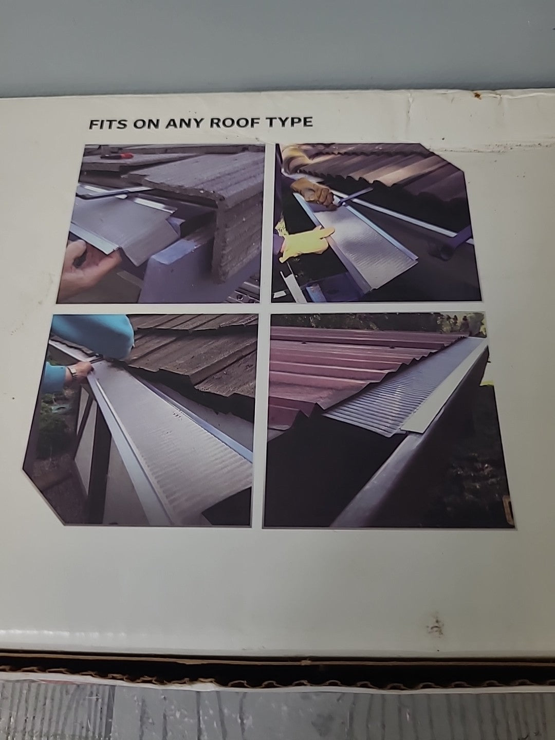 5” by 36ft EasyOn Stainless Steel Micro-Mesh Rain Gutter Guards by Gutterglove