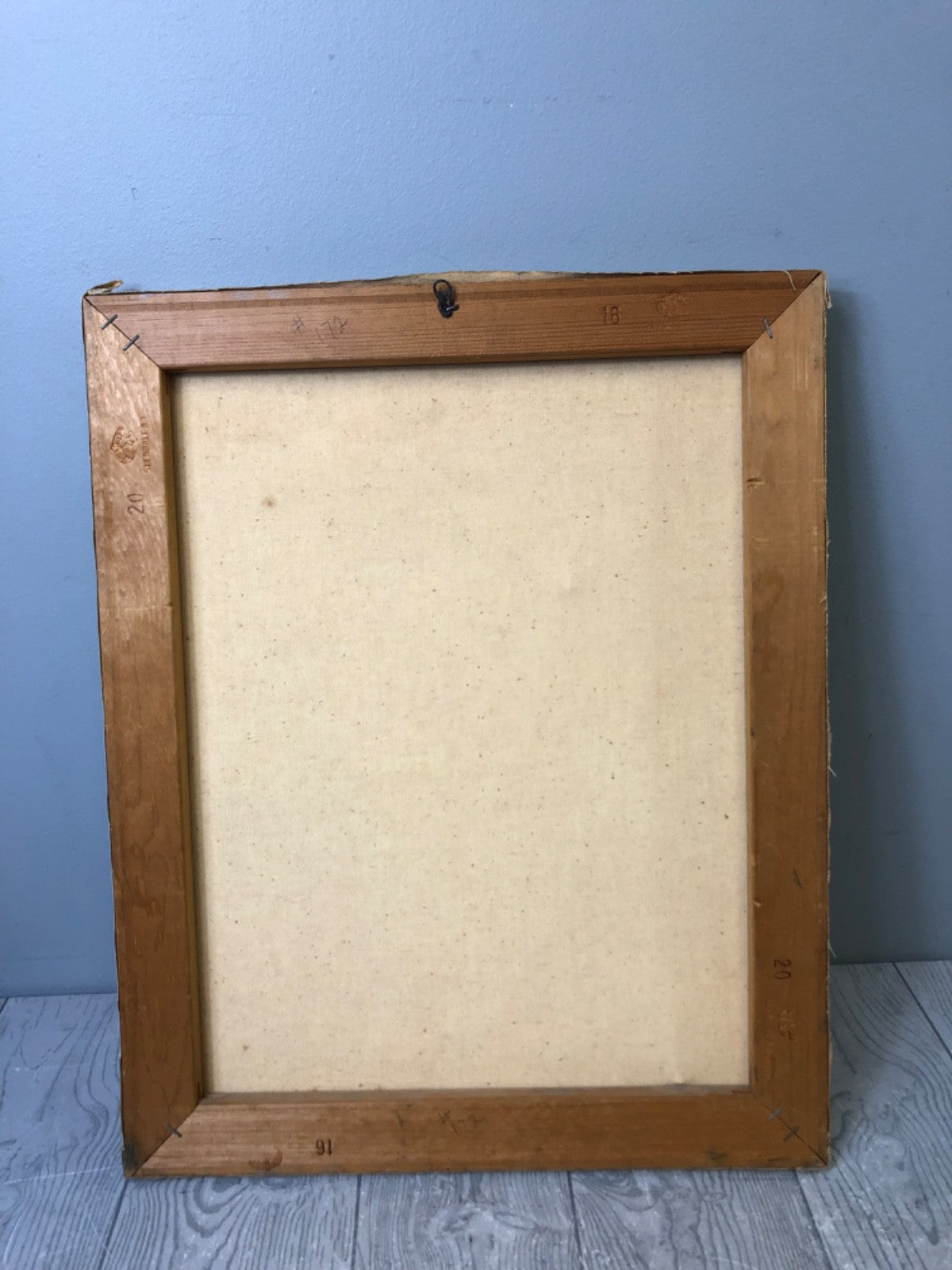"THE CLOWN " Print Replica by T. Evans - Not Framed - Painting on Canvas