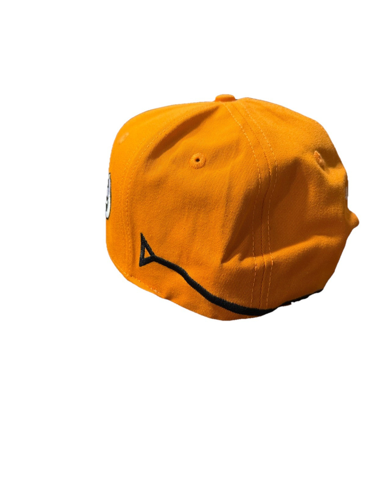 Orange Snapback Cap/Hat Chainsaw Man Pochita Adjustable Stocking Stuffer Cosplay