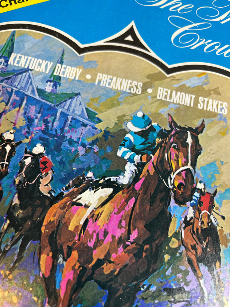 Vintage 1981 The Triple Crown Champion History Magazine Kentucky Derby Preakness